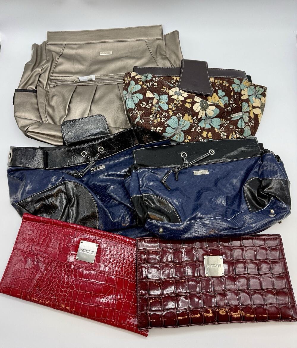 Lot Of 6! Miche Bag Purse Covers Replacement Bag Shells Womens Ashley Kendal